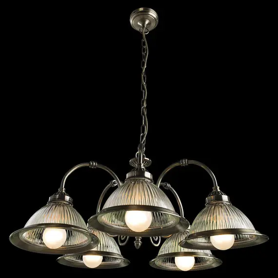 Подвесная люстра Arte Lamp American Diner A9366LM-5AB, изображение 4