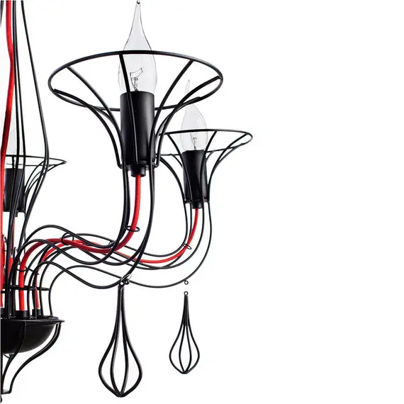 Подвесная люстра Arte Lamp Artefact A3225LM-5BK, изображение 2