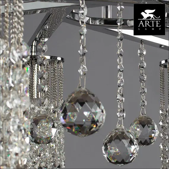 Потолочная люстра Arte Lamp Cascata A3028PL-8CC, изображение 2
