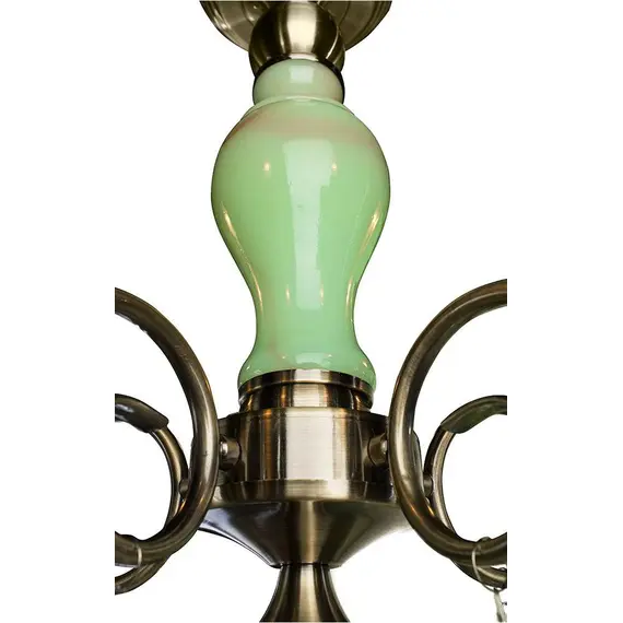 Потолочная люстра Arte Lamp Onyx Green A9592PL-5AB, изображение 2