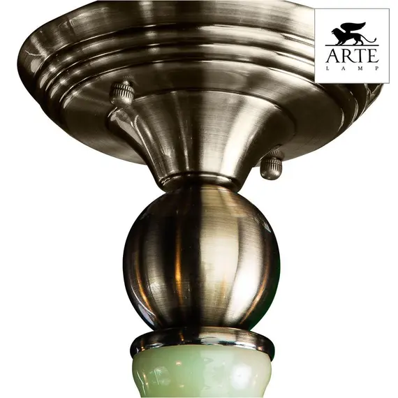Потолочная люстра Arte Lamp Onyx Green A9592PL-5AB, изображение 4