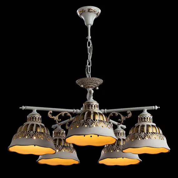 Подвесная люстра Arte Lamp Chiesa A2814LM-5WG, изображение 4