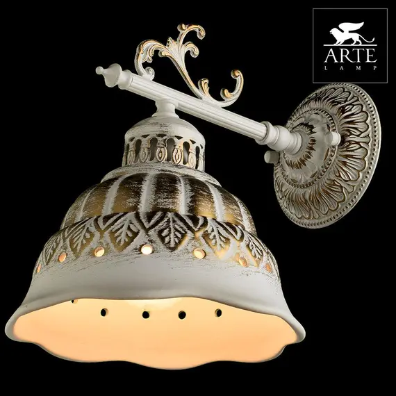 Бра Arte Lamp Chiesa A2814AP-1WG, изображение 3