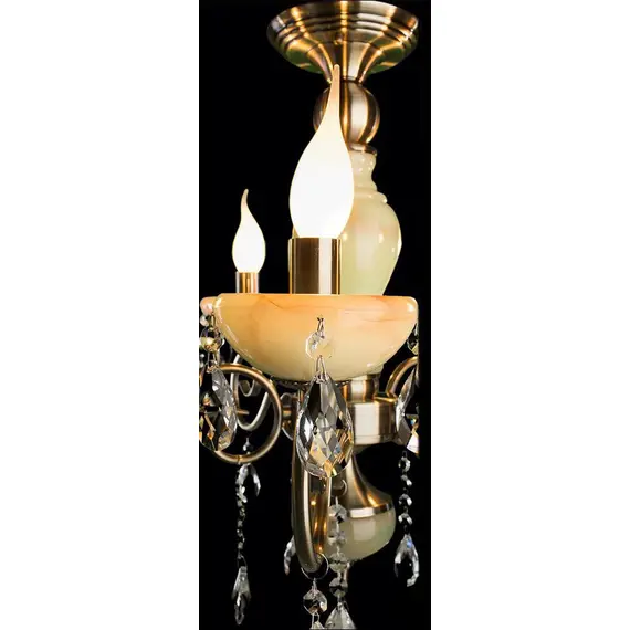 Потолочная люстра Arte Lamp Onyx Green A9592PL-5AB, изображение 3