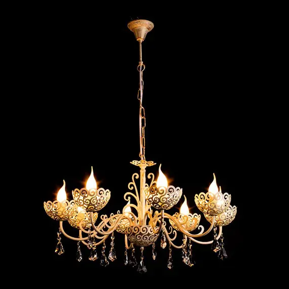 Подвесная люстра Arte Lamp Fleece A4554LM-8WG, изображение 4