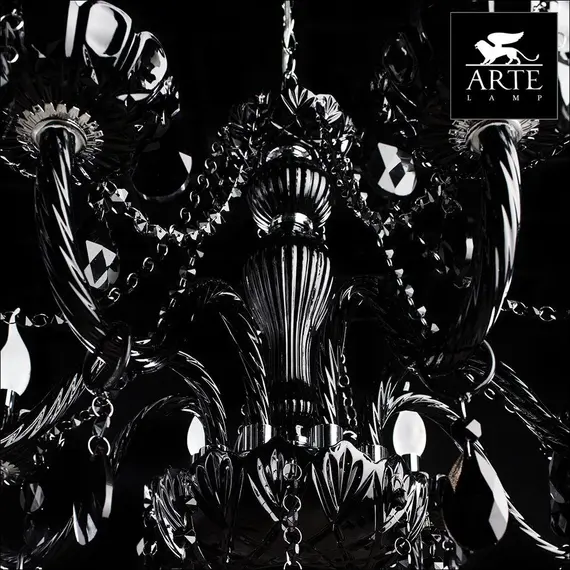 Подвесная люстра Arte Lamp Teatro A3964LM-8BK, изображение 3