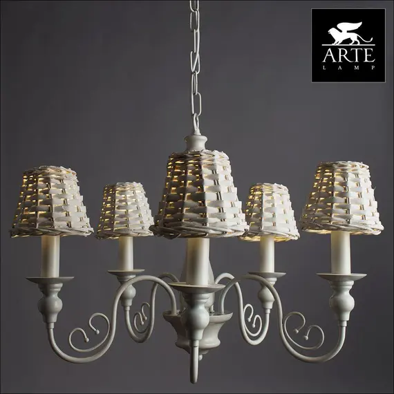 Подвесная люстра Arte Lamp Villaggio A3400LM-5WH, изображение 4