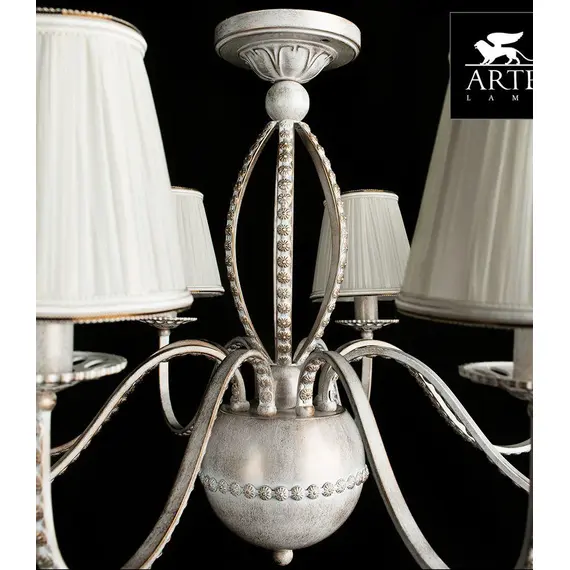 Подвесная люстра Arte Lamp Calamaro A2046LM-8WG, изображение 2