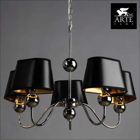 Подвесная люстра Arte Lamp Turandot A4011LM-5CC, изображение 3
