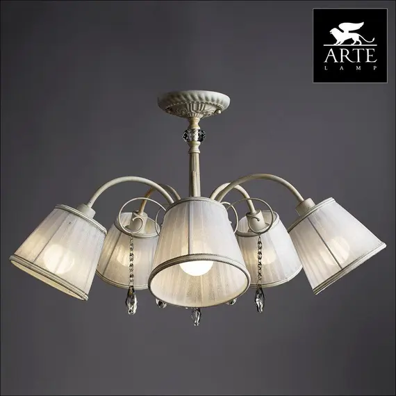 Потолочная люстра Arte Lamp Alexia A9515PL-5WG, изображение 4