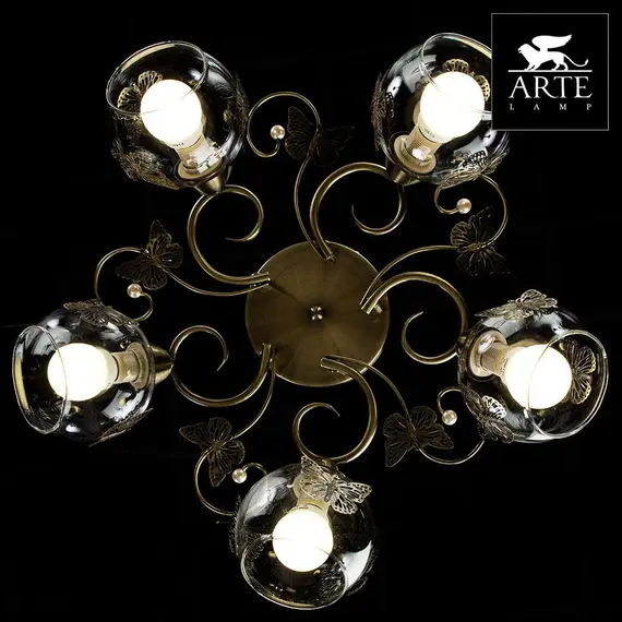 Потолочная люстра Arte Lamp 29 A5004PL-5AB, изображение 3