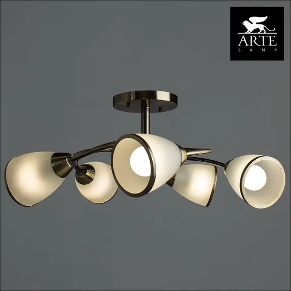 Потолочная люстра Arte Lamp 3 A6056PL-5AB, изображение 3