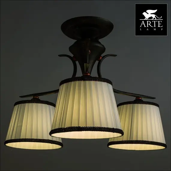 Потолочная люстра Arte Lamp Irene A5133PL-3BR, изображение 4