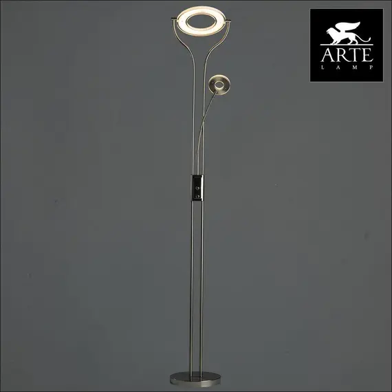 Торшер Arte Lamp Duetto Led A5904PN-2SS, изображение 3