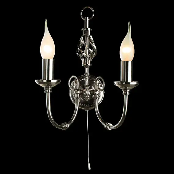 Бра Arte Lamp Zanzibar A8392AP-2SS, изображение 3