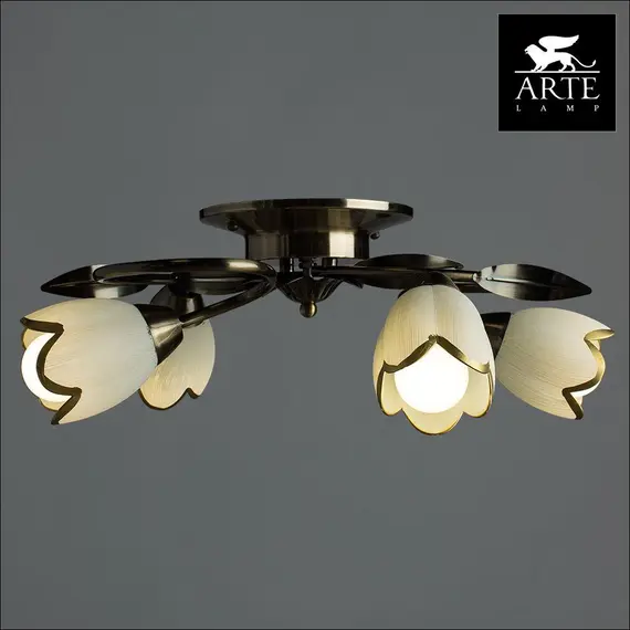 Потолочная люстра Arte Lamp 4 A6061PL-4AB, изображение 4