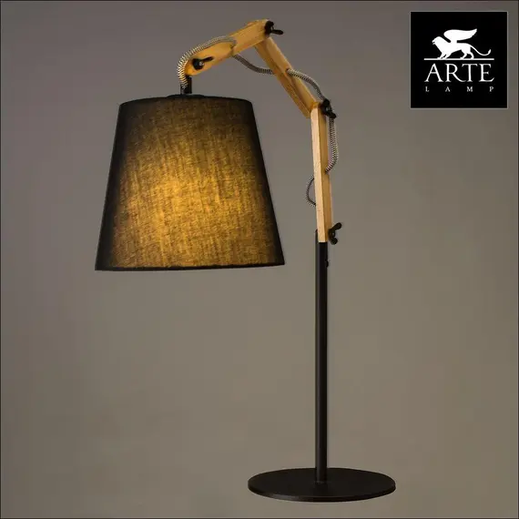 Настольная лампа Arte Lamp Pinoccio A5700LT-1BK, изображение 3