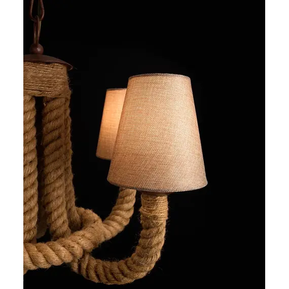 Подвесная люстра Arte Lamp Corda A8958LM-5BR, изображение 4
