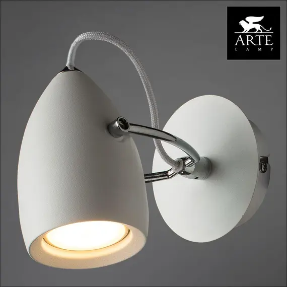 Спот Arte Lamp Atlantis A4004AP-1WH, изображение 3