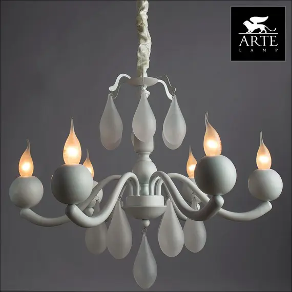 Подвесная люстра Arte Lamp Sigma A3229LM-6WH, изображение 4