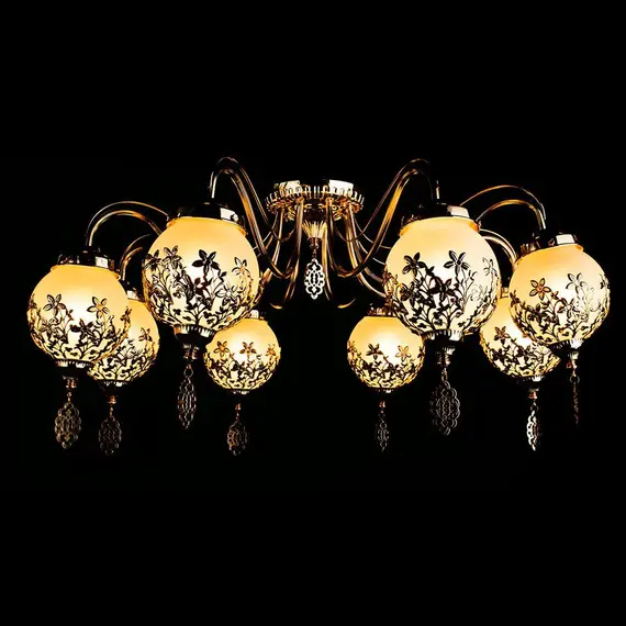 Потолочная люстра Arte Lamp Moroccana A4552PL-8GO, изображение 3