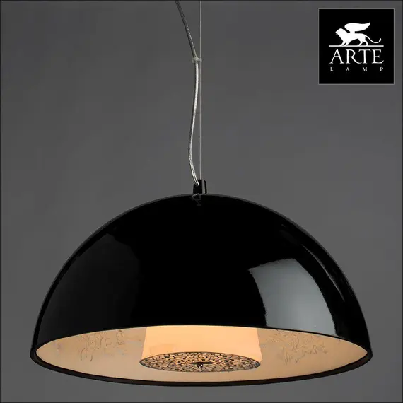 Подвесной светильник Arte Lamp Dome A4175SP-1BK, изображение 3