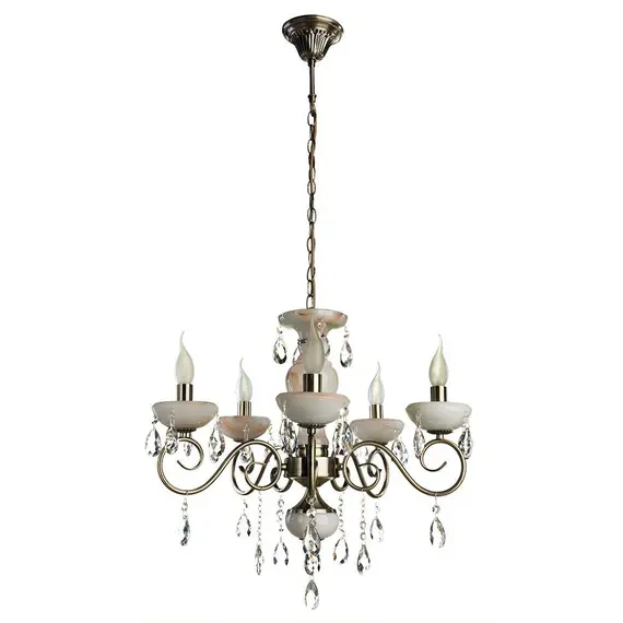 Подвесная люстра Arte Lamp Onyx Red A9591LM-5AB, изображение 4