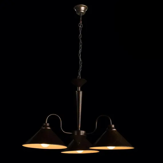 Подвесная люстра Arte Lamp Cone A9330LM-3BR, изображение 4