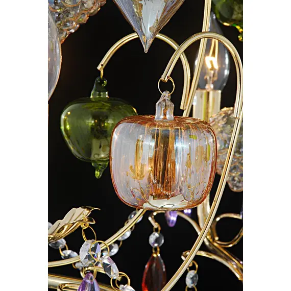 Подвесная люстра Arte Lamp Ricchezza A2011LM-6GO, изображение 4