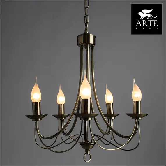 Подвесная люстра Arte Lamp Maypole A6300LM-5AB, изображение 4