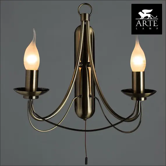 Бра Arte Lamp Maypole A6300AP-2AB, изображение 3