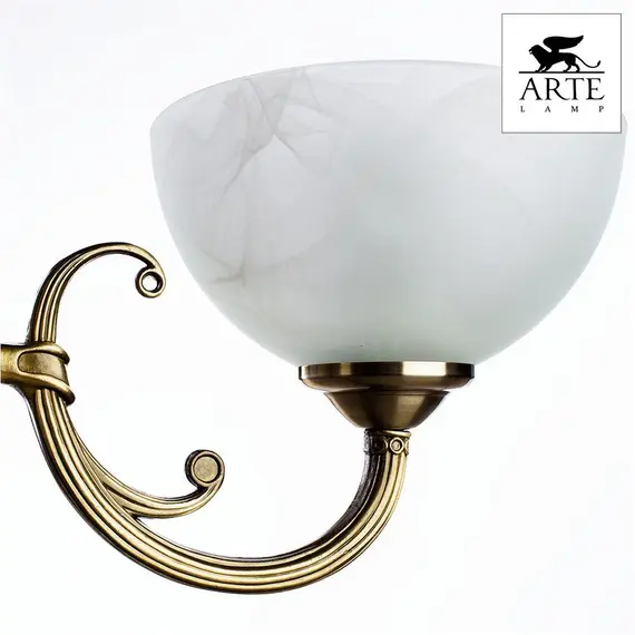 Подвесная люстра Arte Lamp Windsor White A3777LM-3-2AB, изображение 3