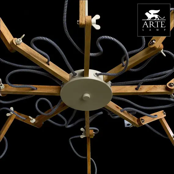 Подвесная люстра Arte Lamp Pinoccio A5700LM-8WH, изображение 3