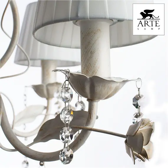Потолочная люстра Arte Lamp Kenny A9514PL-5-1WG, изображение 2