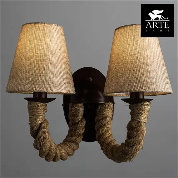 Бра Arte Lamp Corda A8958AP-2BR, изображение 4