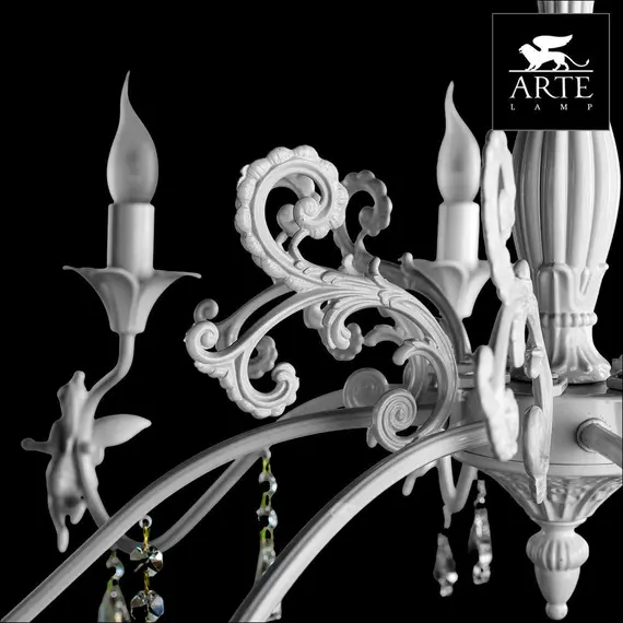 Подвесная люстра Arte Lamp Angelina A5349LM-8WH, изображение 2