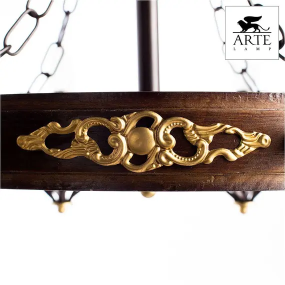 Подвесная люстра Arte Lamp Cartwheel A4550LM-8CK, изображение 3