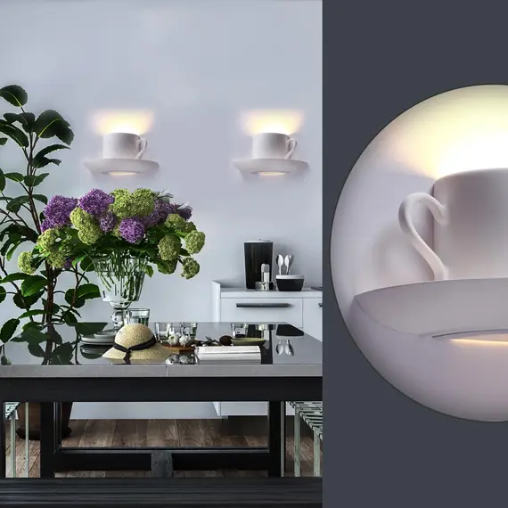 Настенный светильник Odeon Light Gesso 3548/1W, изображение 2