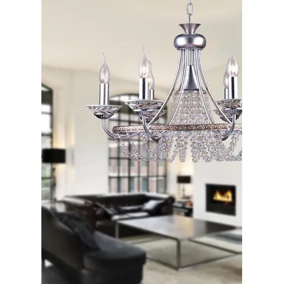 Подвесная люстра Arti Lampadari Latera E 1.1.6 S, изображение 2