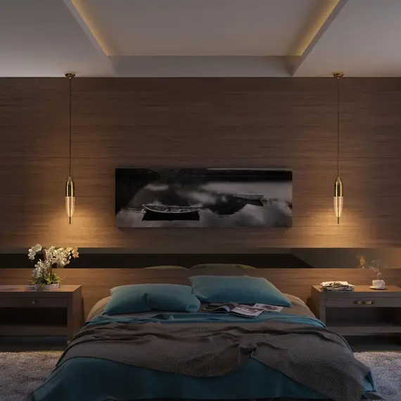 Подвесной светодиодный светильник Odeon Light Larus 4613/5L, изображение 2 Подвесной светодиодный светильник Odeon Light Larus 4613/5L, изображение 2