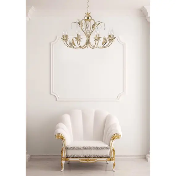 Подвесная люстра Arti Lampadari Arosio E 1.1.8 G, изображение 2