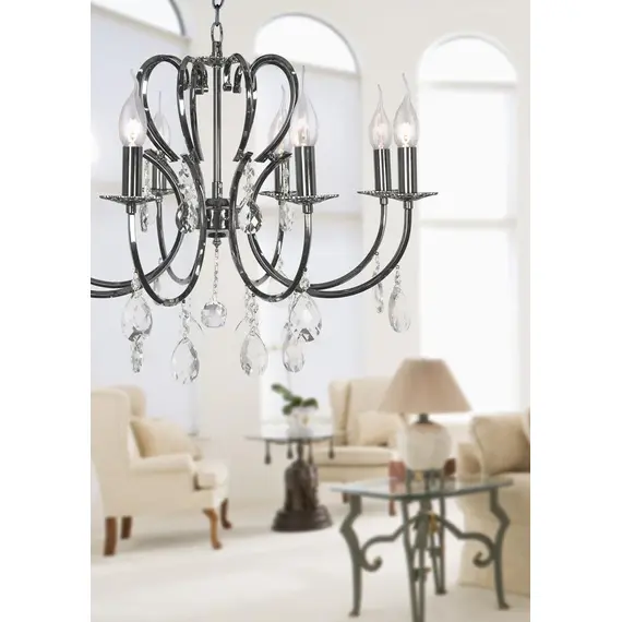 Подвесная люстра Arti Lampadari Miracoli E 1.1.8 PB, изображение 2