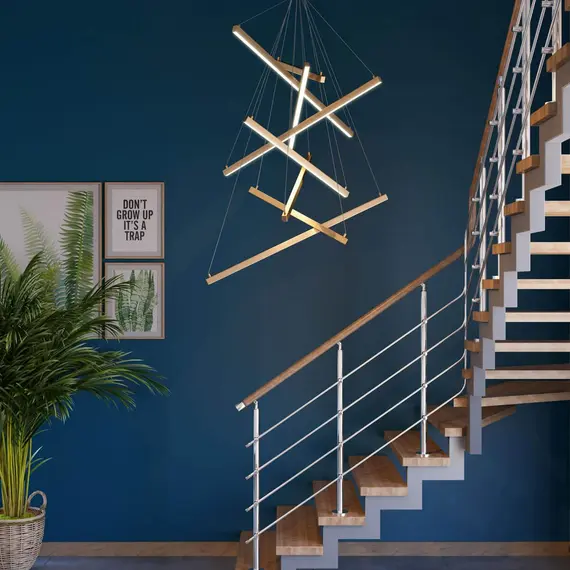 Подвесной светодиодный светильник Odeon Light Cometa 3860/96L, изображение 2