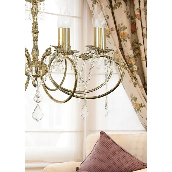 Подвесная люстра Arti Lampadari Lumen E 1.1.8.602 GB, изображение 2