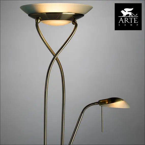Торшер Arte Lamp Duetto A4399PN-2AB, изображение 2