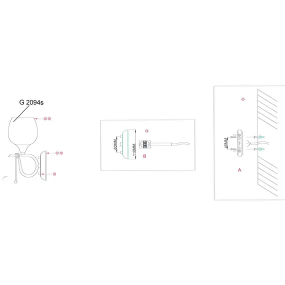 Бра Odeon Light Velute 2094/1W, изображение 3