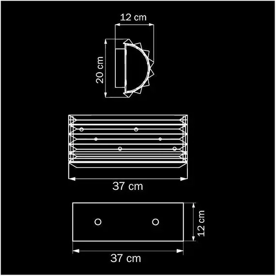 Настенный светильник Osgona Limpio 722660, изображение 2