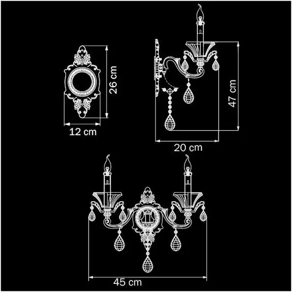 Бра Osgona Ampollo 786622, изображение 2