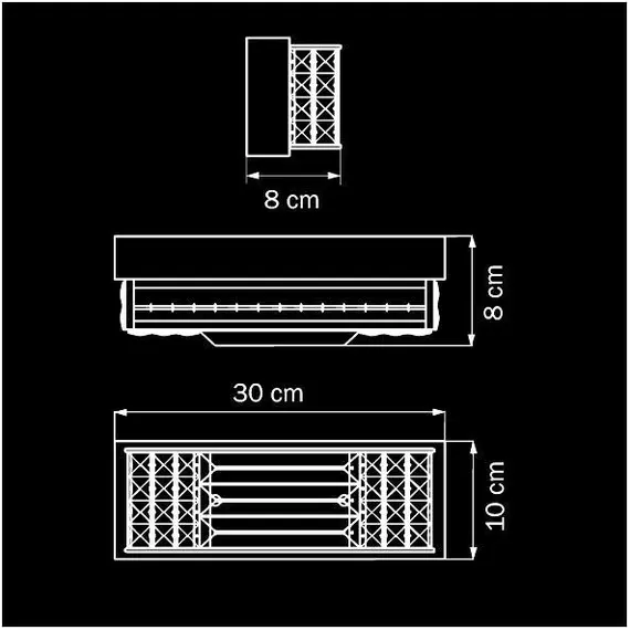 Настенный светильник Osgona Limpio 722640, изображение 2