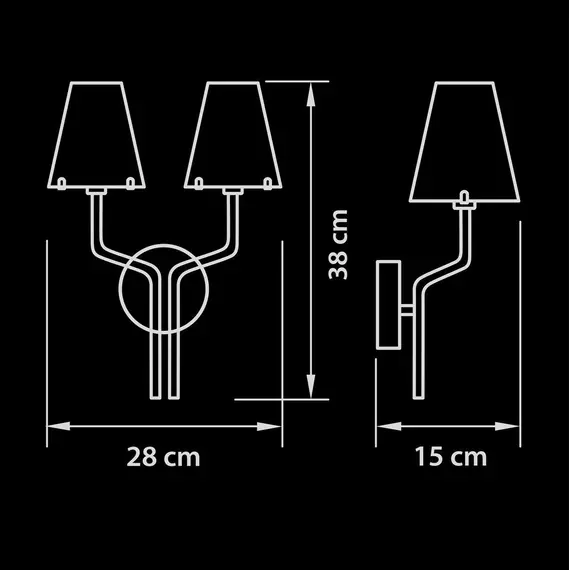 Бра Osgona Diafano 758622, изображение 2